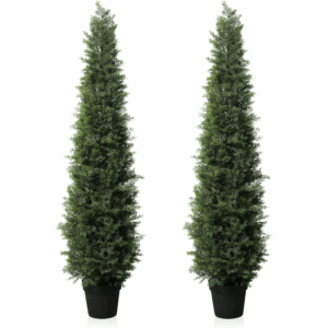 Pair of artificial trees 5ft