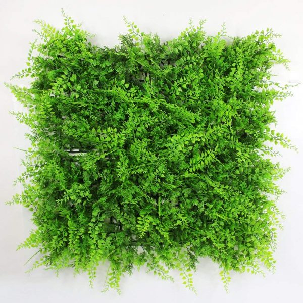 Artificial hedge greenery panel