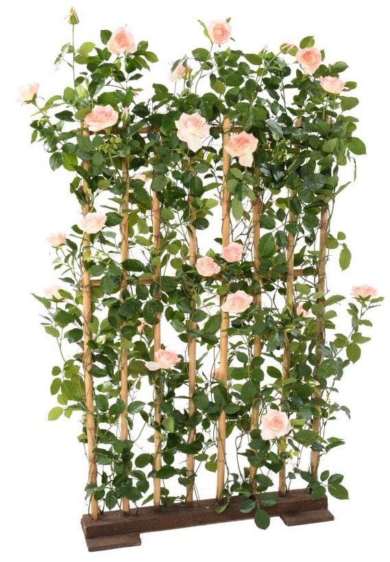 Artificial rose screen