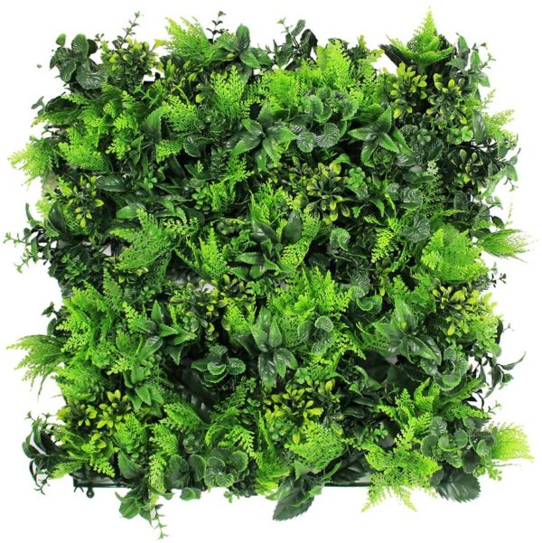 12 artificial hedging panels - fern-type leaves