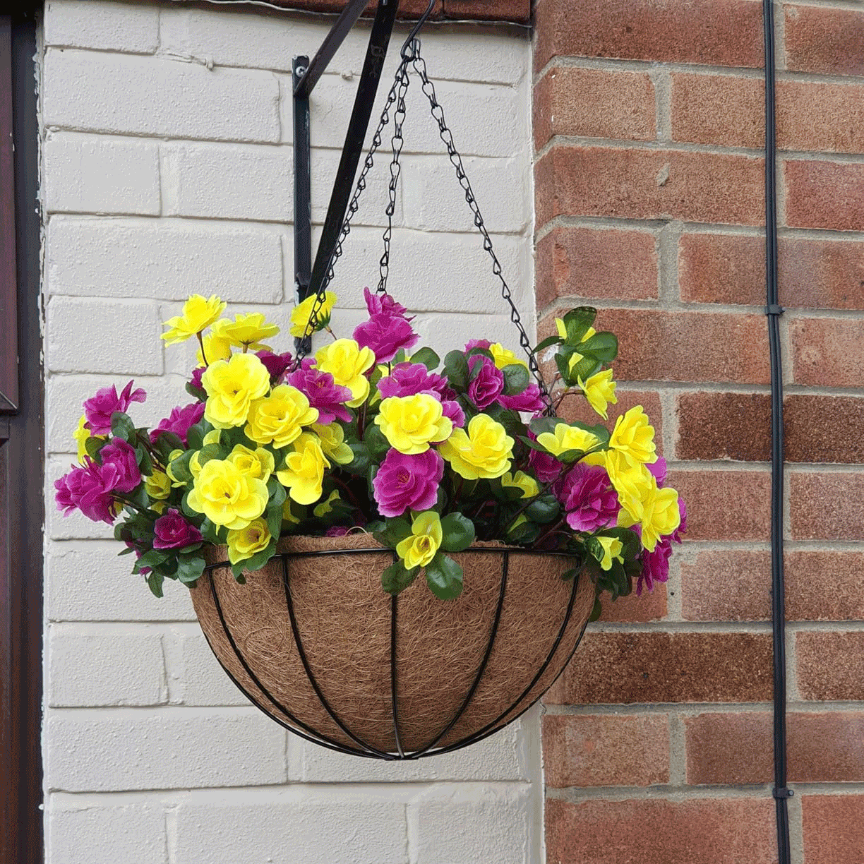 Azalea artificial hanging basket