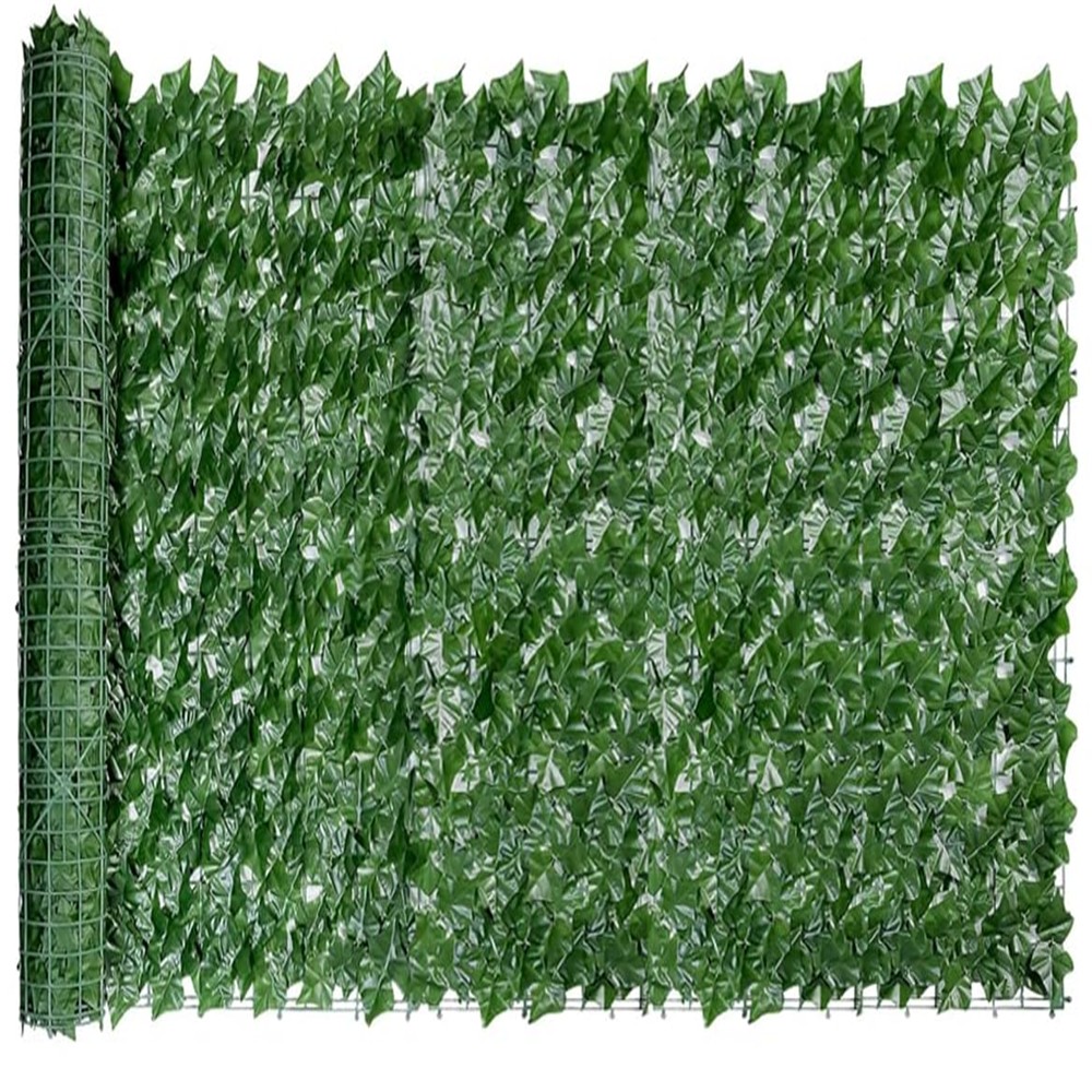 Shsyue artificial ivy-style screening roll in green