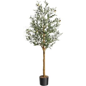 Aptliton artificial olive tree with leafy branches (150cm)