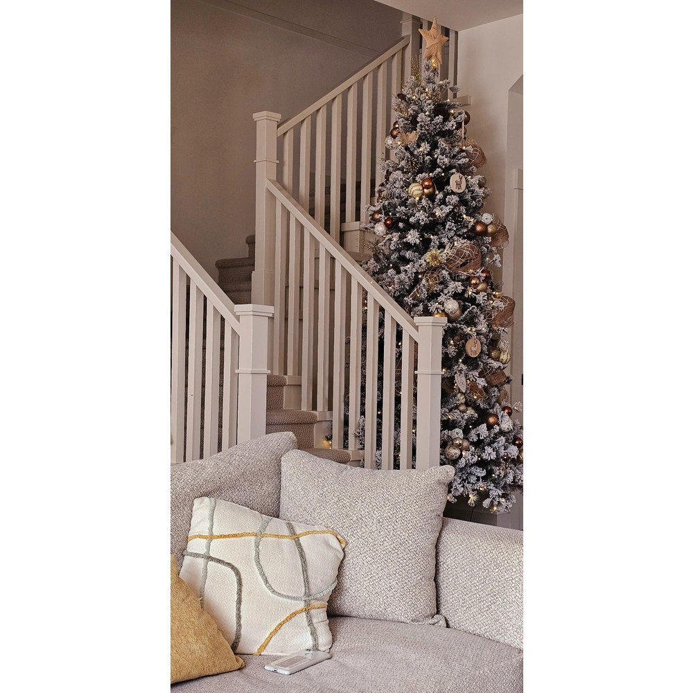 Customer display: Gold glitter berry Christmas tree sprays (24 stems, 43cm)