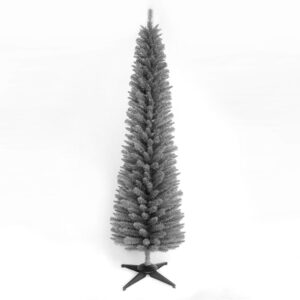Grey pine pencil Christmas tree (4ft)