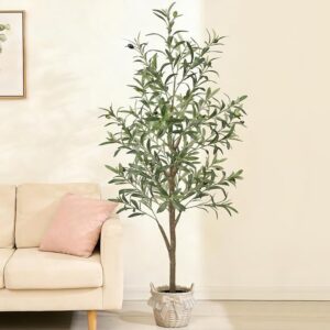Kamier artificial olive tree with realistic fruits (150cm)