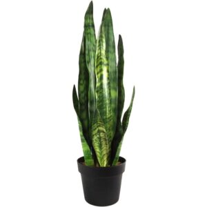 leaf artificial Zeylanica snake plant with adjustable leaves (70cm)
