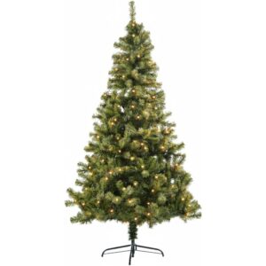 Pre-lit Christmas trees