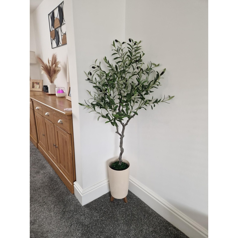 Ubravoo artificial olive tree for cosy corners (120cm) - Image 2