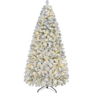 Snowy & flocked Christmas trees